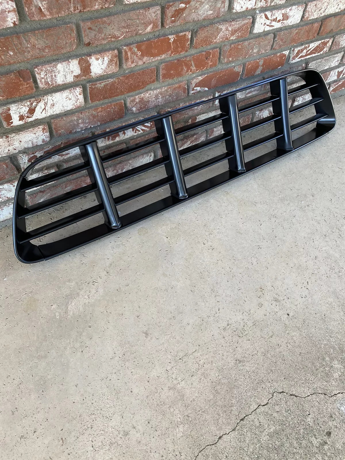 NEW Black Painted Grille Grill 1955 1956 Chevy Truck 1/2 3/4 And 1 Ton Free Ship