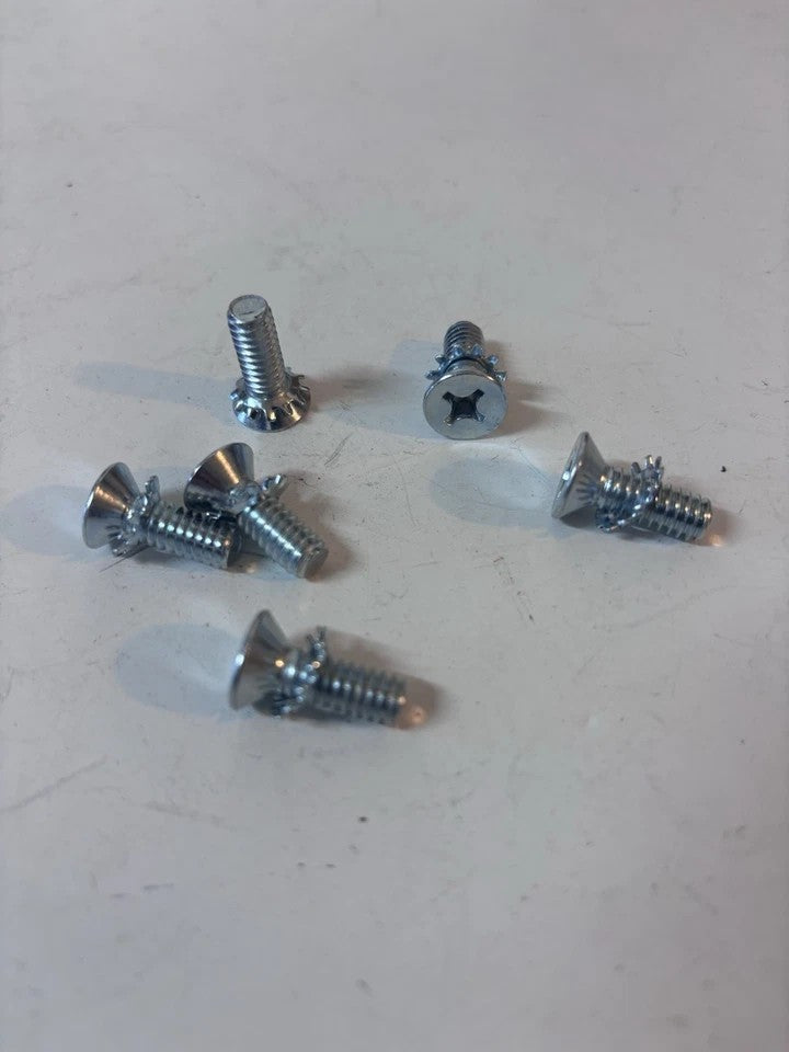 NEW 6 Piece Door Latch Lock Screw Set 1952 - 1963 Chevy GMC Pickup Trucks