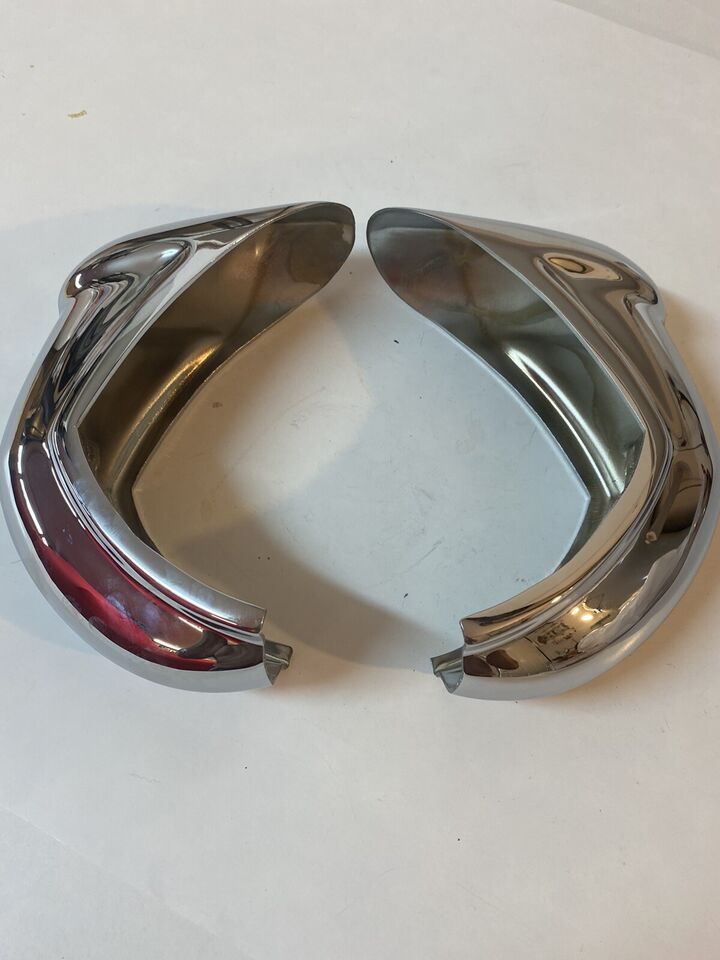 Chevy Cameo Truck Chrome Rear Bumperettes 1955 - 1958 Show Chrome USA These Fit