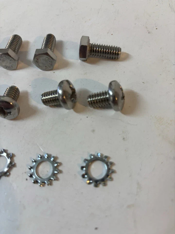 1955 - 1958 Stainless Steel Chevy Cameo  GMC Truck Tailgate Latch Bolts