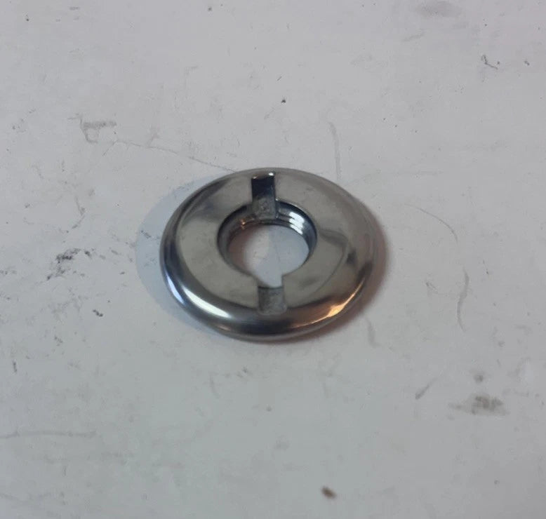 1955 - 1959 Chevrolet GMC Truck Ignition Wiper Headlight 3 Dash Bezel Nuts Set