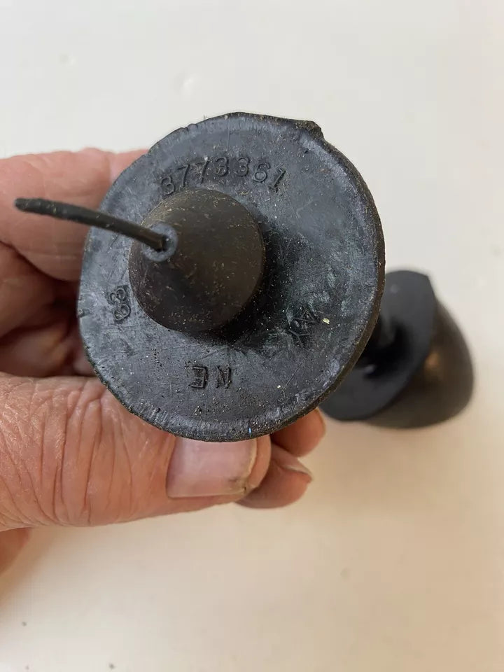 NOS 1960 - 1991 CHEVY TRUCK UPPER FRONT CONTROL ARM BUMPERS 3773361 2 OEM GM