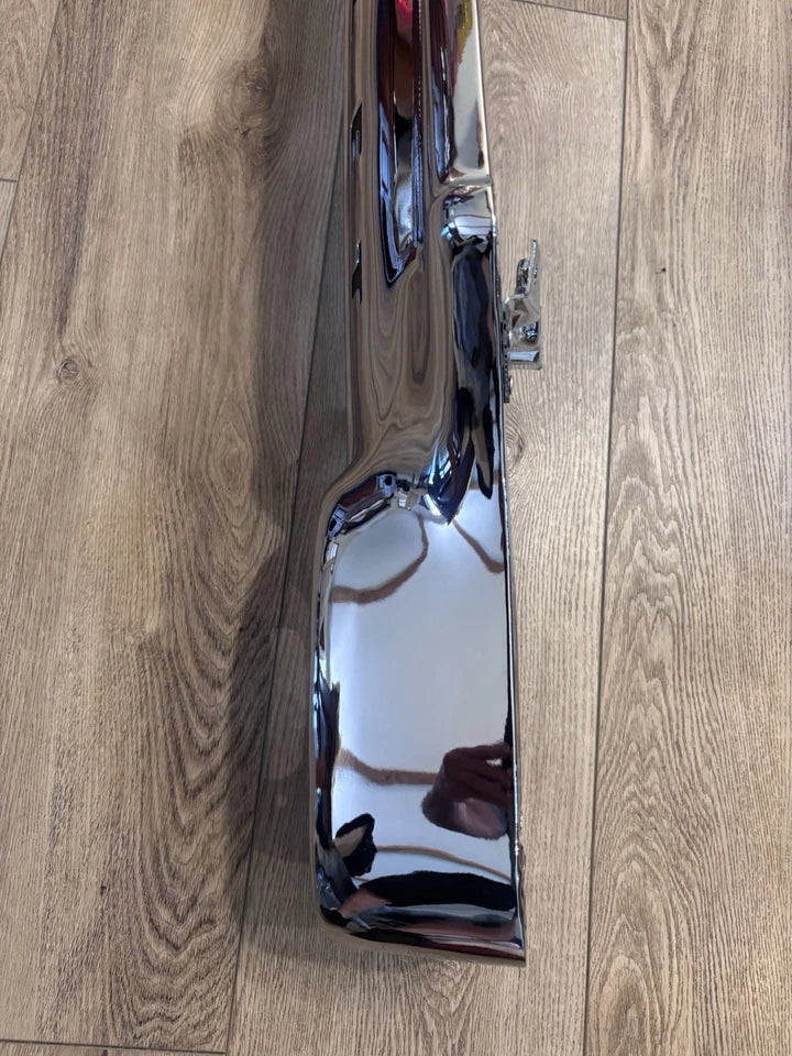 1958 1959 Chevy Pickup Truck Front Grille Chrome Metal "CHEVROLET" With Brackets