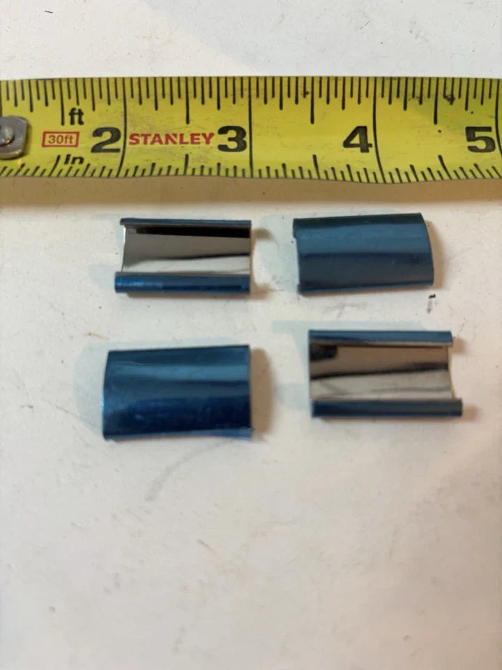 1956 Ford Truck Windshield, Trim Molding Clips Stainless F100 F-100 Custom Cab 4