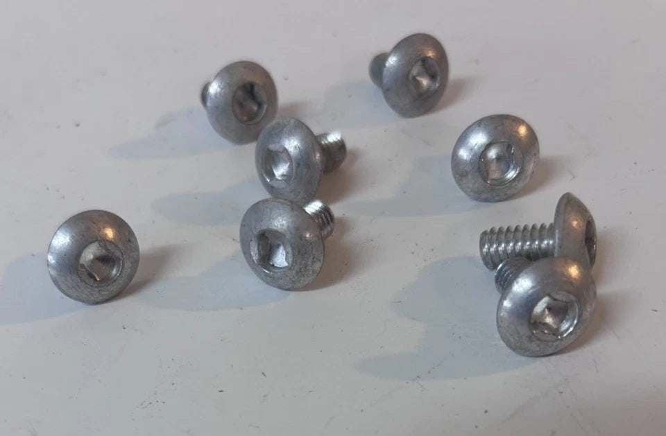 NEW Clutch Head Door Latch Striker Screw Set 1952 - 1963 Chevy GMC Pickup Trucks
