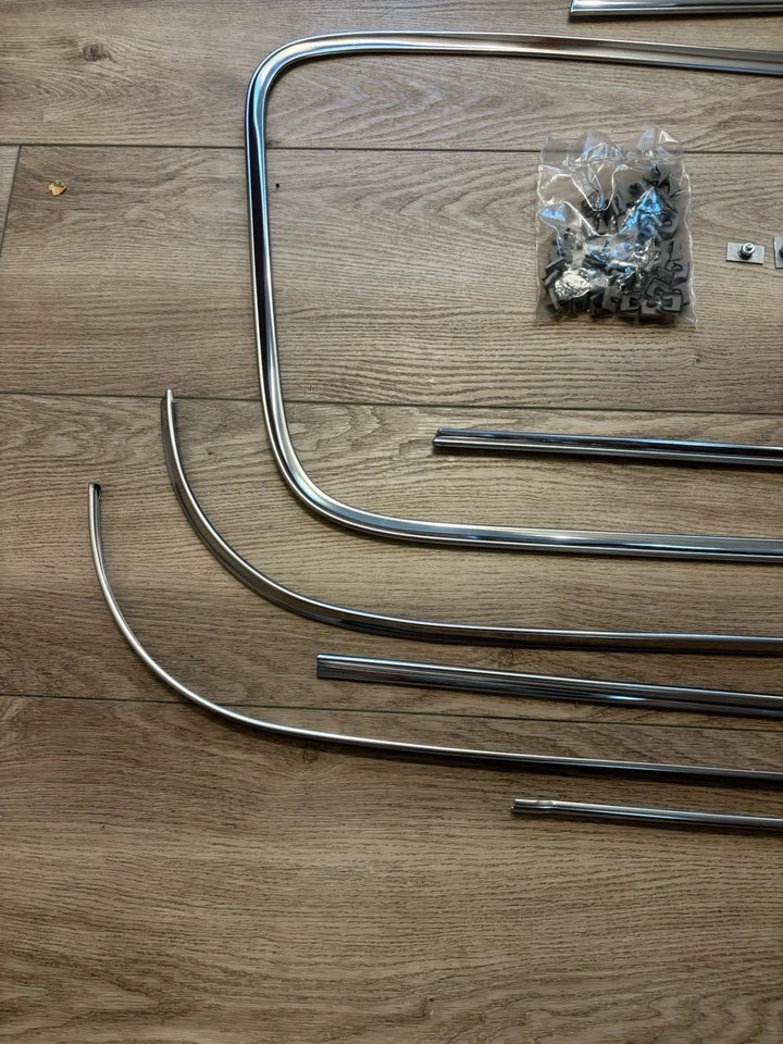 1955 - 1959 Chevy GMC Pickup Truck Cab Deluxe Molding Stainless