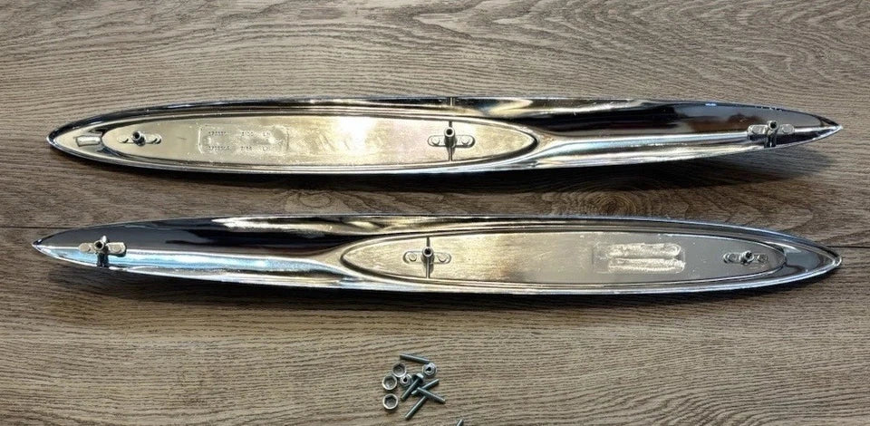 NEW Fender Emblems Pair CHEVROLET 3100 1957 Chevy Pickup USA Made My Tooling