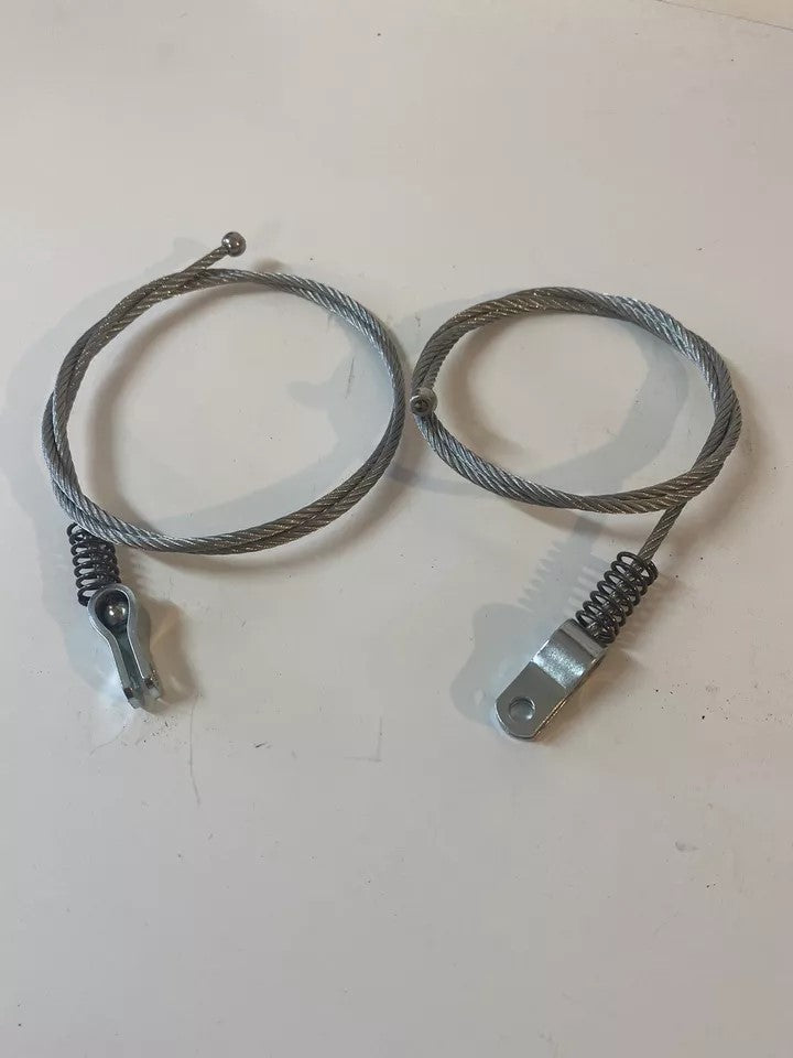 NEW 1955 - 1957 Chevy Nomad Pontiac Safari Tailgate Cables Pair Made I ...