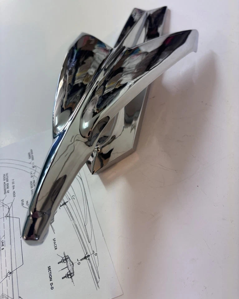 NEW Chevrolet 1954 1955 First Series Accessory hood ornament 3100 pickup truck