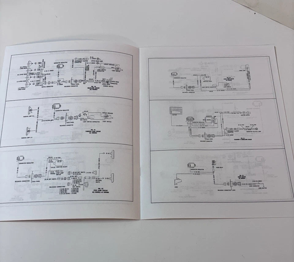 1962 Chevrolet Truck All Models Wiring Diagrams Manual