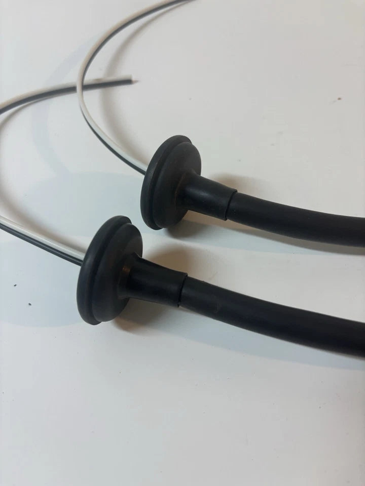 1955 - 1957 CHEVY CAR TAIL LAMP PLUG PIGTAIL Rubber Tube Boots 28” Lead Pair