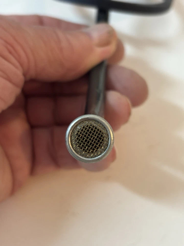 NEW 1940s - 1950s Glass Windshield Washer Glass Jar Small Mouth Lid Trico Type