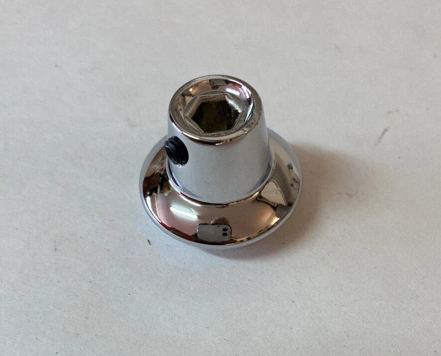 CHROME DASH KNOB SET 1955 - 1959 CHEVY GMC TRUCK CORRECT Shape (5)