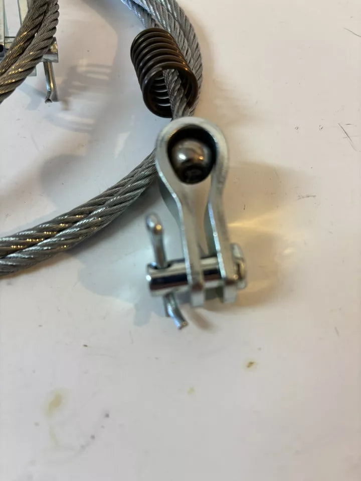 NEW 1955 - 1959 CHEVY GMC Suburban Clam Shell TAILGATE CABLES Pair