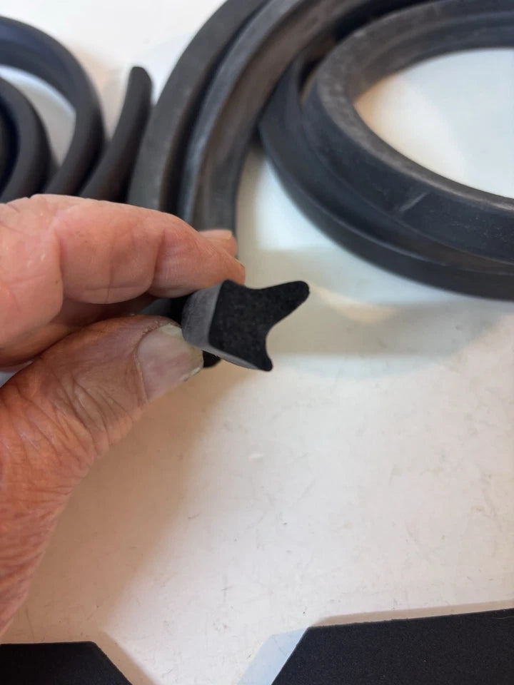 1955 - 1959 Chevy GMC Truck Inner Fender Front Sponge Seal 6 Pc Kit