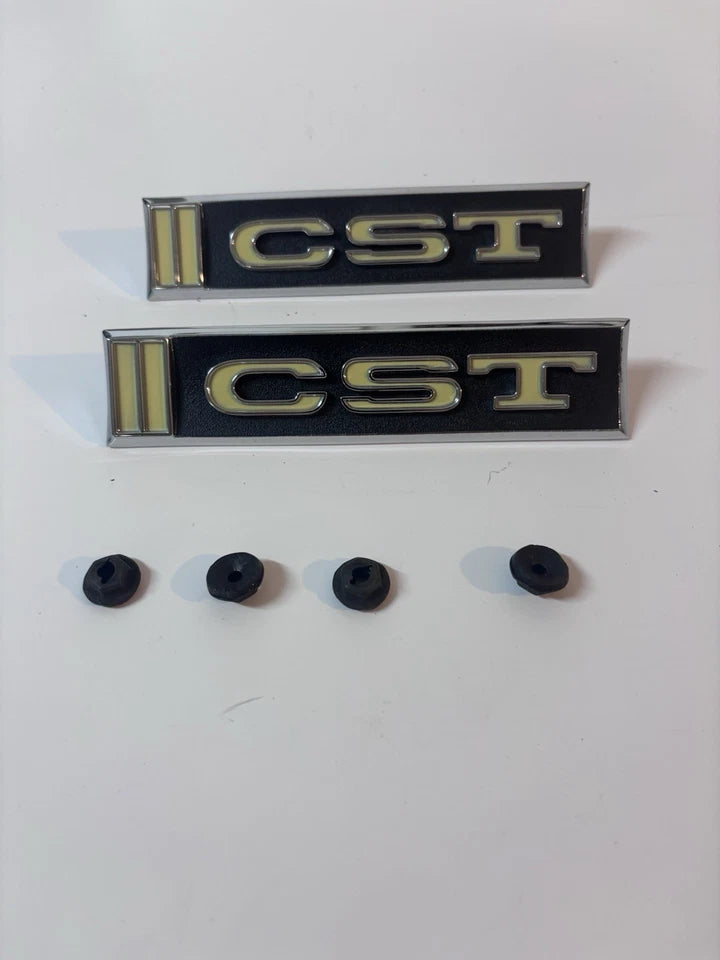 1968 Chevy Pickup 1969 - 1972 Chevy Blazer "CST" Door Emblems NEW GM # 3910462