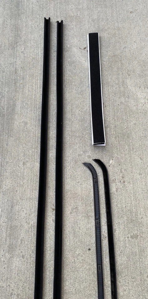 USA Made Window Sweeps Felt Kit Weatherstrip 1955 1959 Chevy GMC Truck Pickup