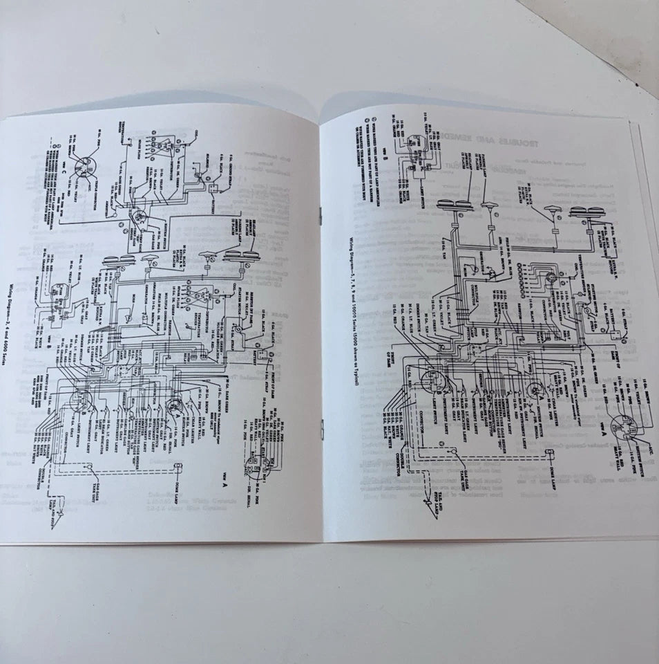 1958 Chevrolet Truck All Models Wiring Diagrams Manual
