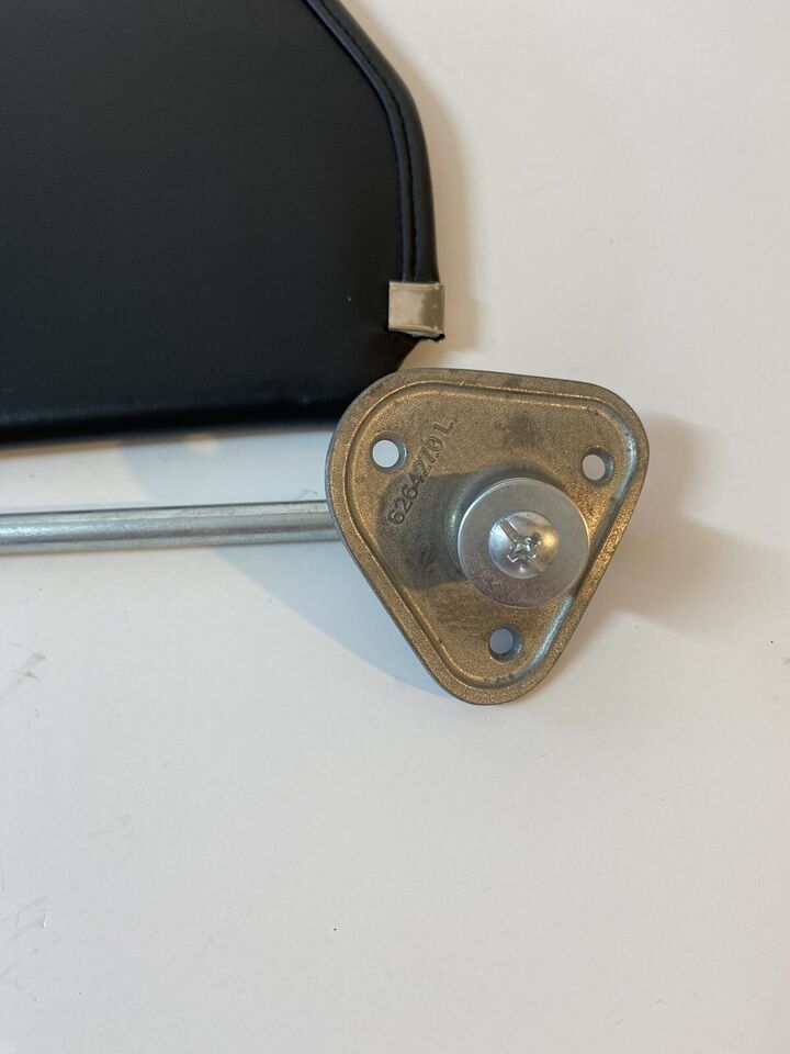 1973-1987 Chevy GMC Full Size Truck Inside Sun Visors Black Vinyl With Brackets