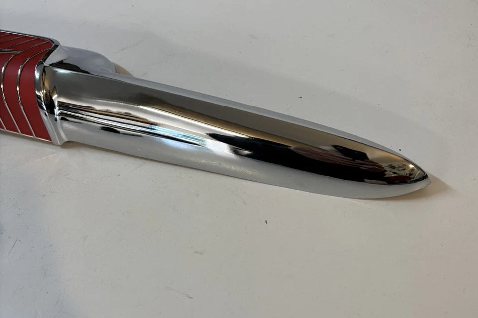 NEW 1956 1957 Chevrolet Pickup Truck V8 Hood Emblem 3725691 Ornament