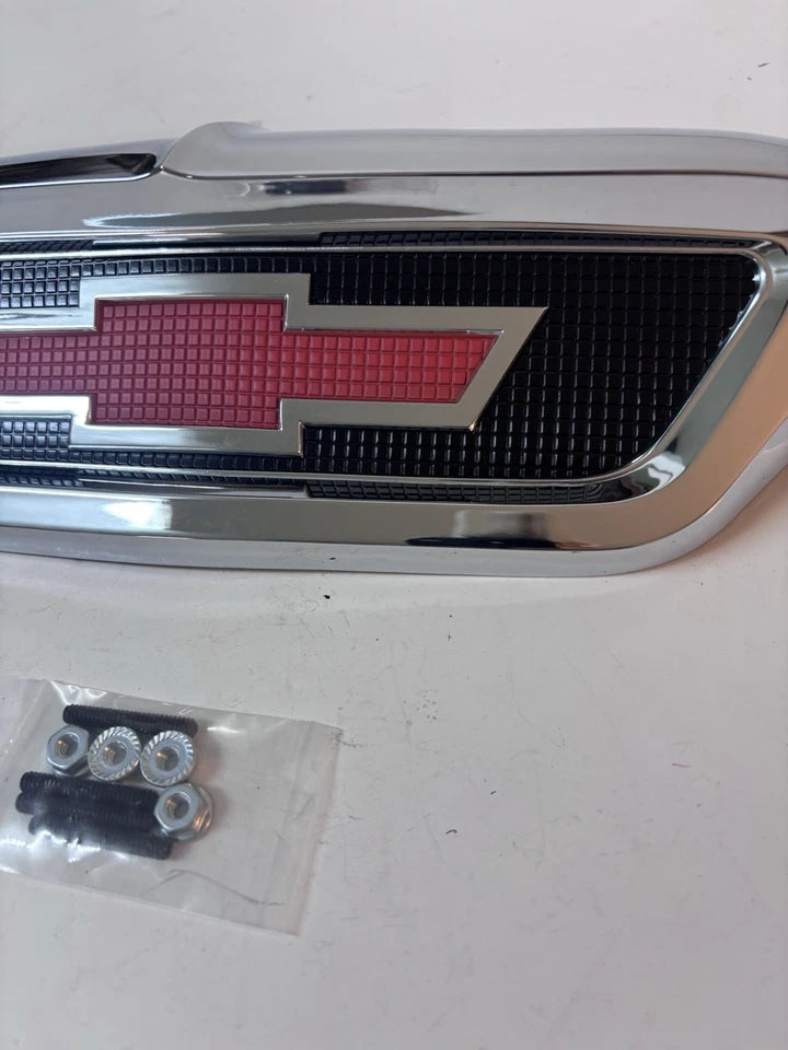 1955 2nd SERIES CHEVROLET TRUCK HOOD EMBLEM Beautiful Show CHROME NEW