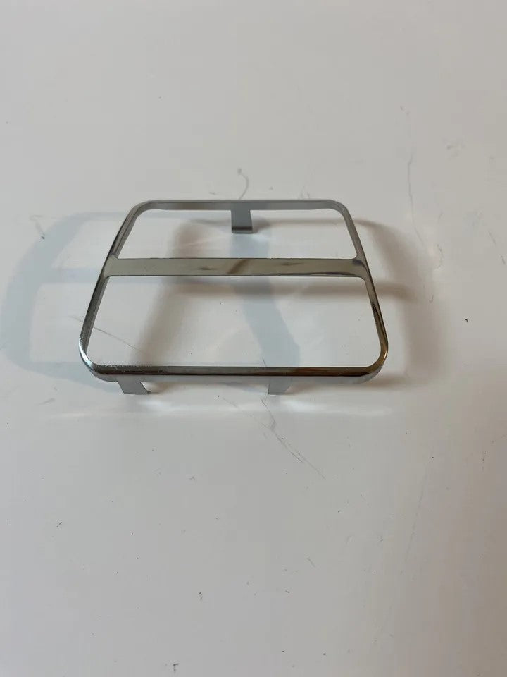 1967-1972 Chevy C10 GMC Pickup Truck Brake Clutch Pedal Pad Bezel Stainless Trim