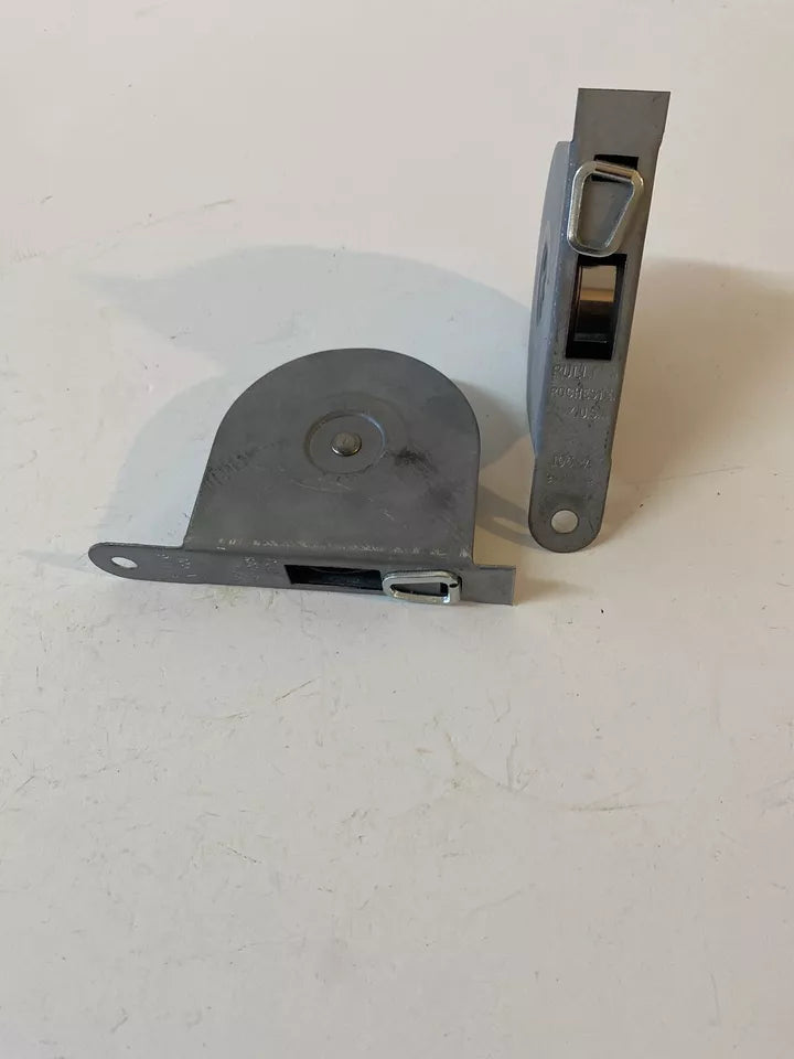 NEW 1955 - 1959 CHEVY GMC Suburban Clam Shell TAILGATE CABLE RETRACTORS Pair