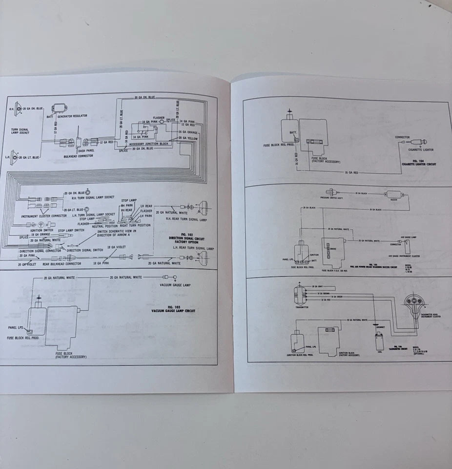 1961 Chevrolet Truck All Models Wiring Diagrams Manual