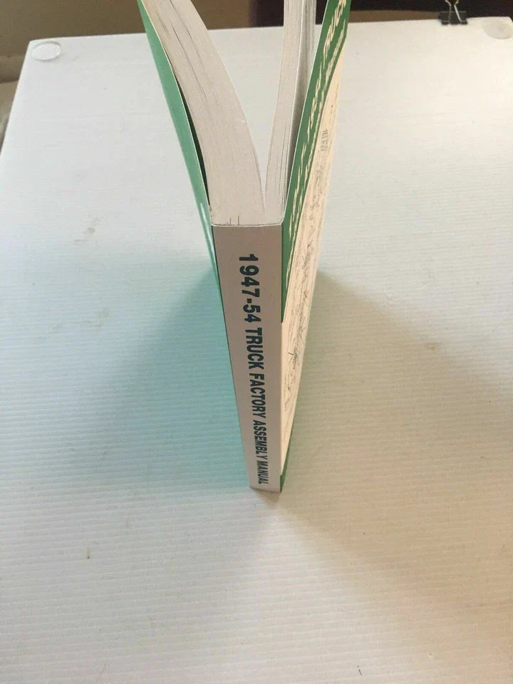 Manuals: 1947 - 1954 Chevrolet Truck Factory Assembly Manual Chevy Pickups And All Models