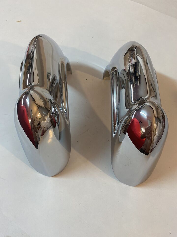 Chevy Cameo Truck Chrome Rear Bumperettes 1955 - 1958 Show Chrome USA These Fit