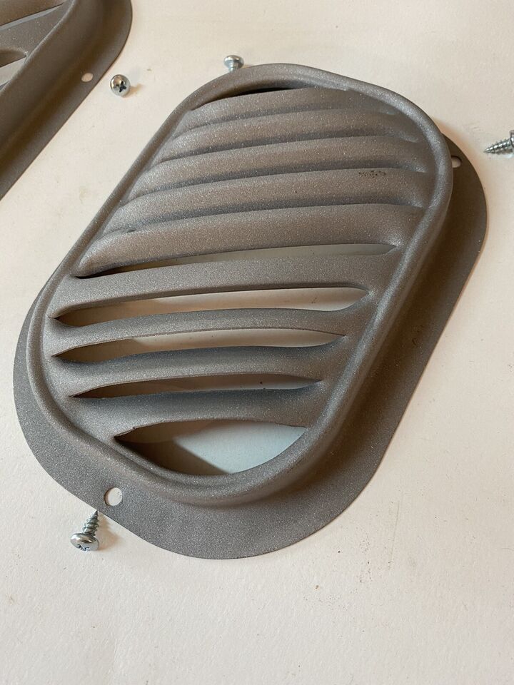 1955 - 1959 Chevrolet Truck GMC Kickpanel Fresh Air Vents OEM Mint