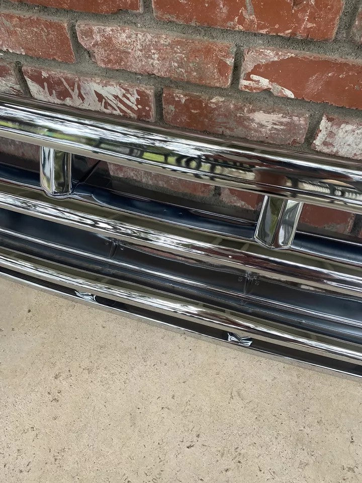 1957 Chevy Pickup Truck Chrome Steel Front Grill Grille Assembly