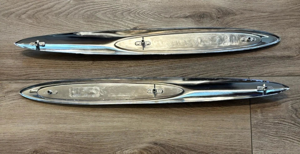 NEW Fender Emblems Pair CHEVROLET 3124 1957 Chevy Cameo Pickup USA Made My Tooling