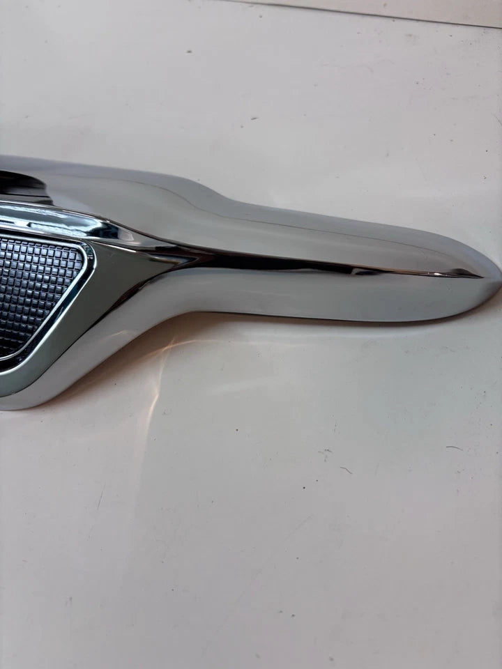 1955 2nd SERIES CHEVROLET TRUCK HOOD EMBLEM Beautiful Show CHROME NEW