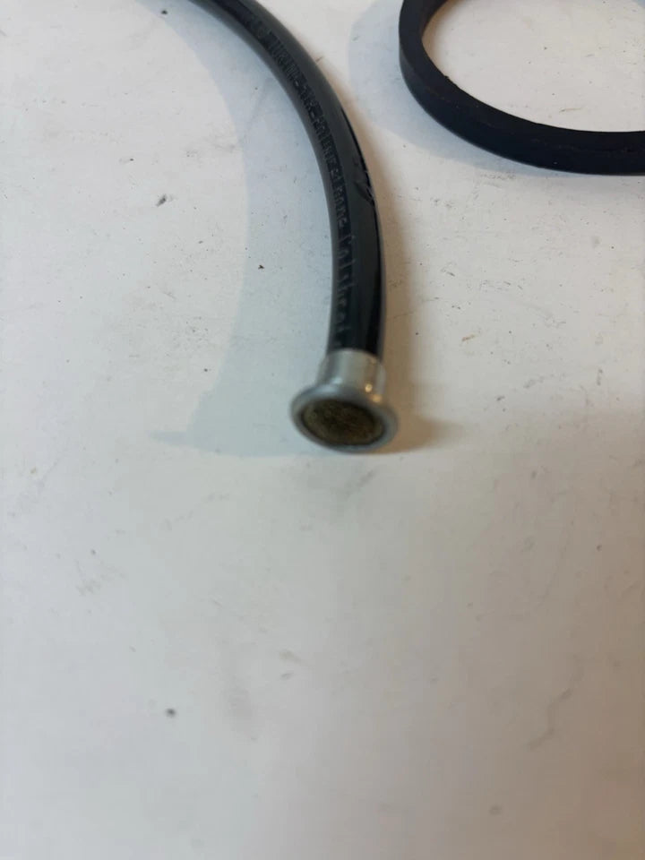 NEW 1940s - 1950s Glass Windshield Washer Glass Jar Small Mouth Lid Trico Type