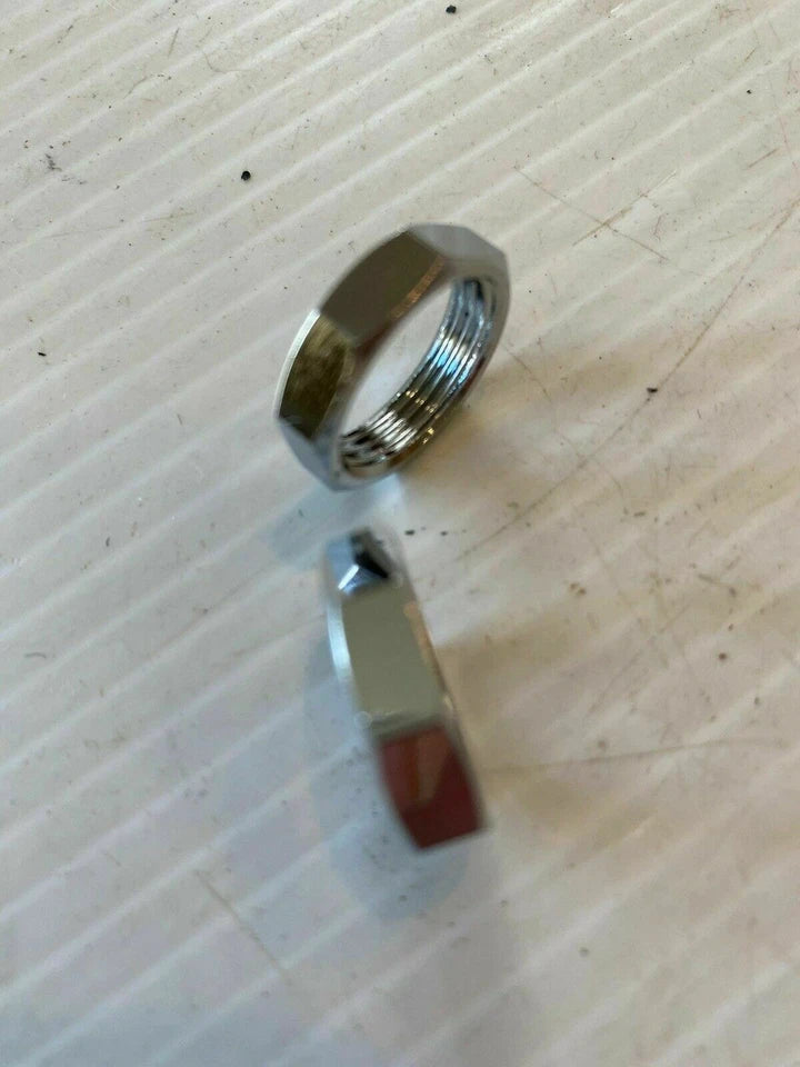 New Chrome Windshield Wiper Bezel Retaining Tower Nut 1947-1959 Chevy / GMC Truck