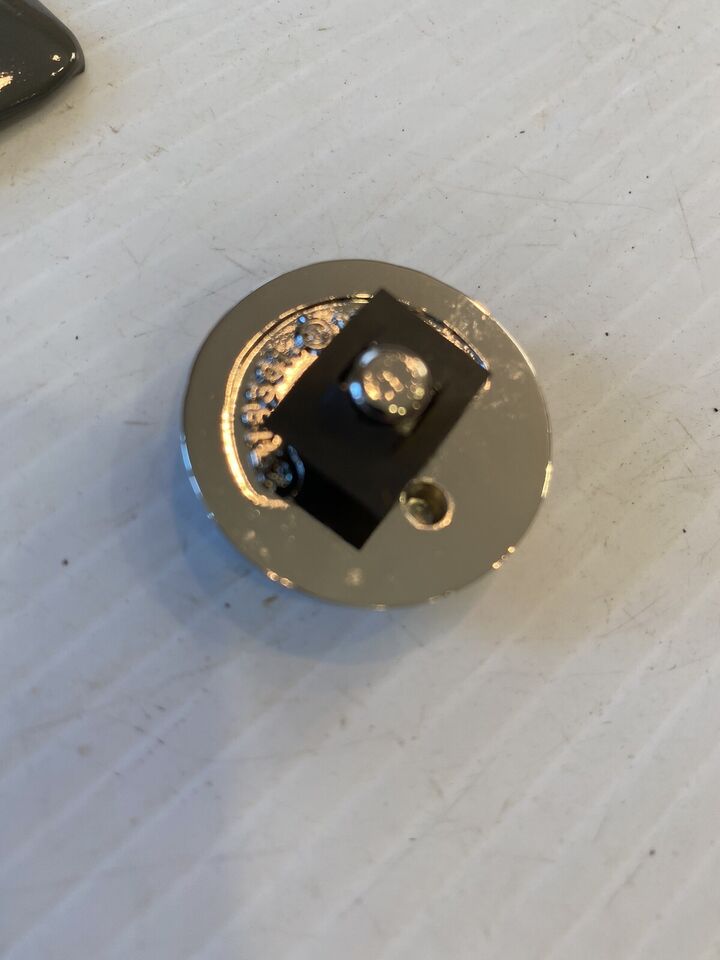 NEW Rare 1955 - 1959 Cigarette Lighter Deluxe Block Off Chrome GMC