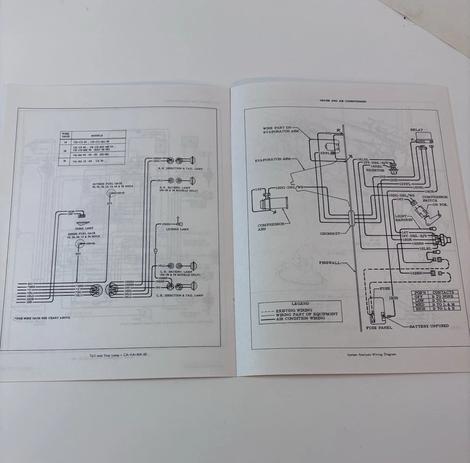 1967 Chevrolet Truck All Models Wiring Diagrams Manual