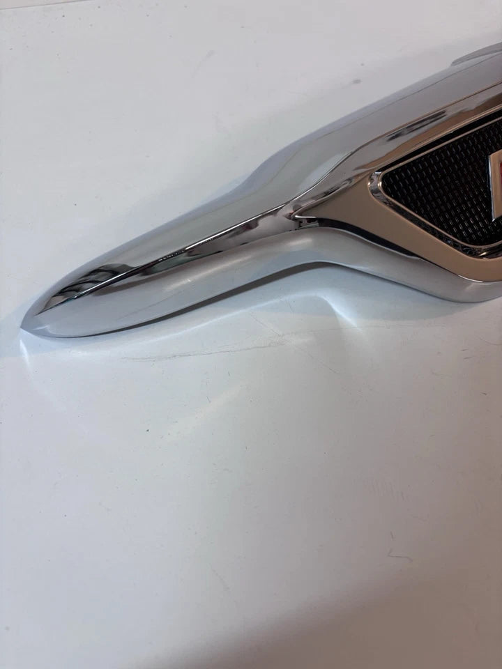 1955 2nd SERIES CHEVROLET TRUCK HOOD EMBLEM Beautiful Show CHROME NEW