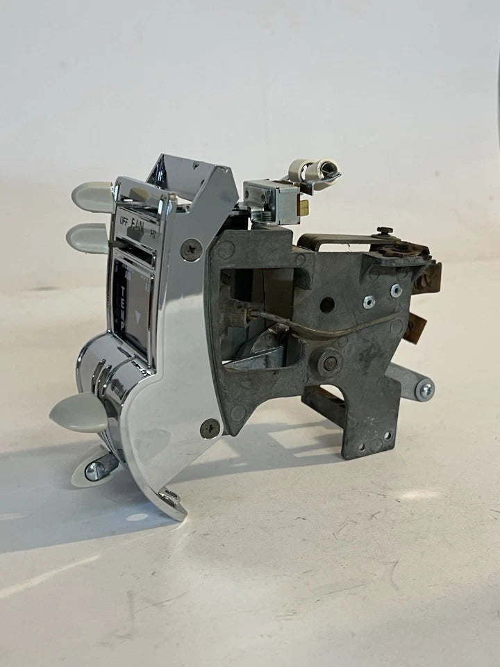 NEW 1955 - 1959 GMC Deluxe Heater Control Bezel Complete