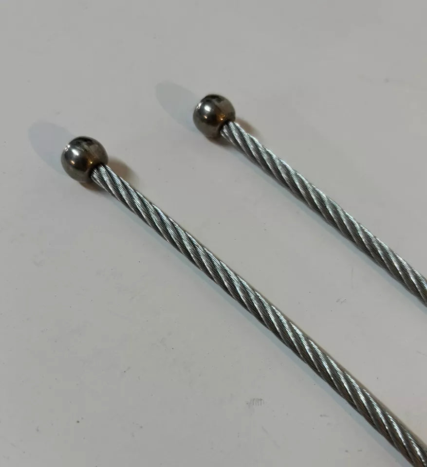 NEW 1955 - 1958 Chevy GMC Truck Cameo Tailgate Cables Pair USA Made