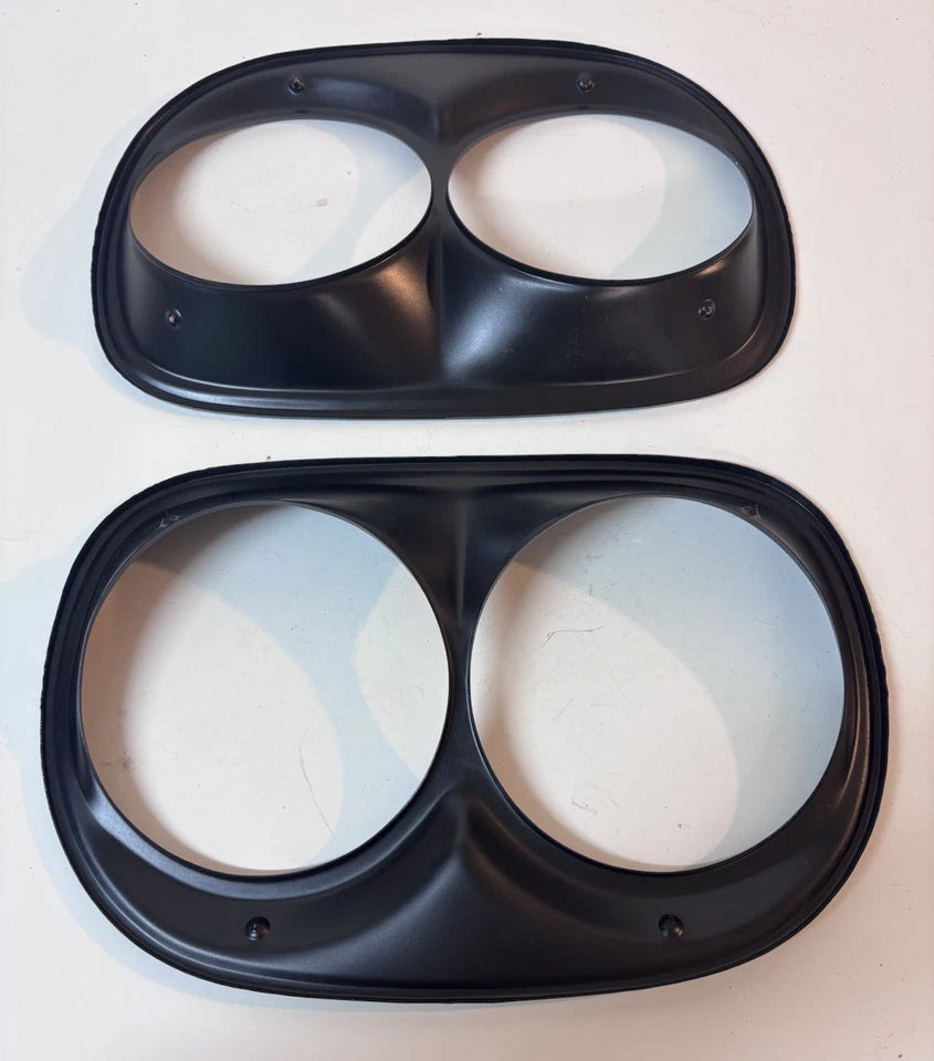 Brand NEW Headlight Bezels 1958 1959 Chevy HMC Pickup All Truck Headlamp Doors