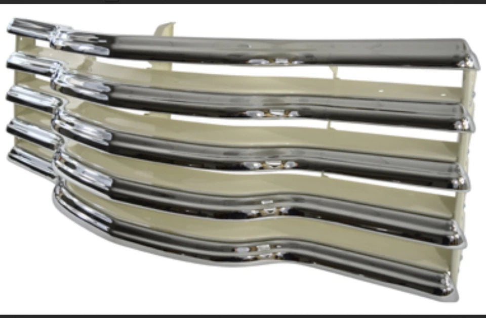 1947 - 1953 Chevy Truck Grill Chrome Ivory Back Brackets