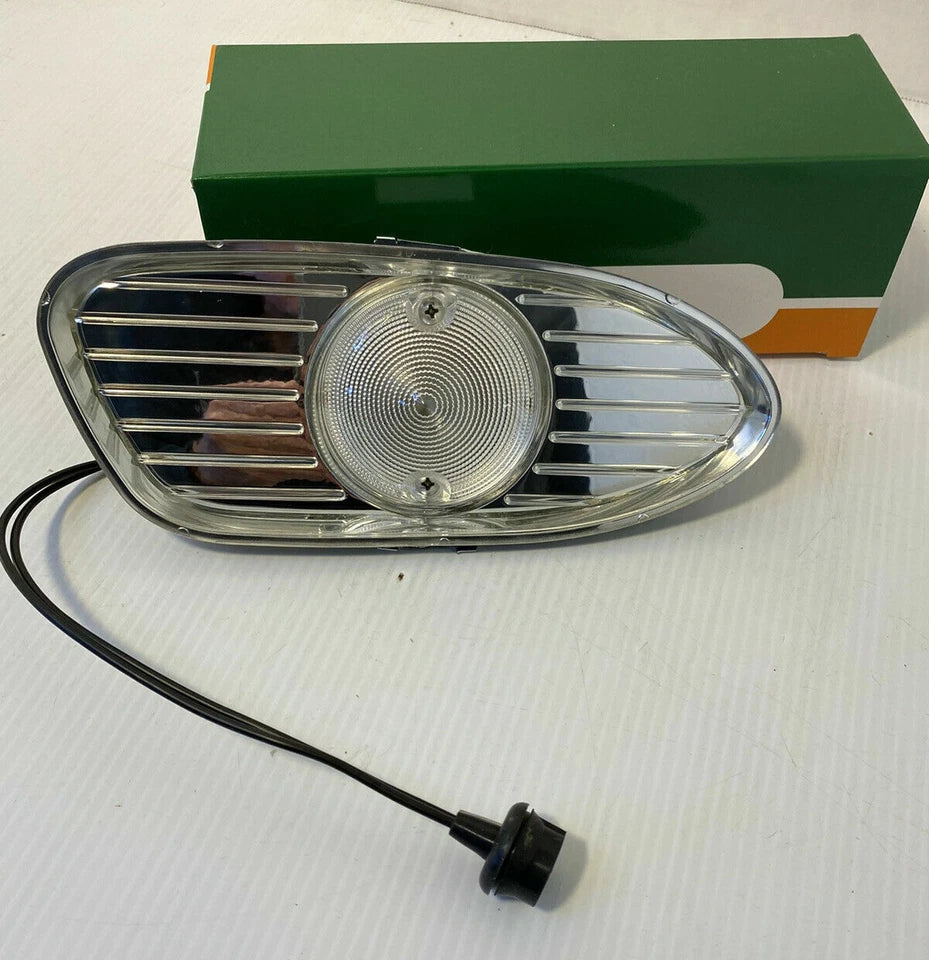 1958 1959 GMC Truck Park Light Lamp Complete Lens Bezel Housing Wires All Models