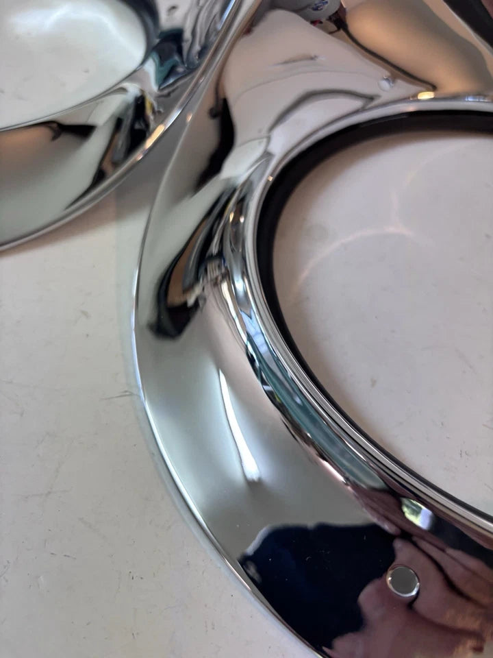1955 - 1957 Best Chrome Headlight Bezel Show Chrome  Chevrolet GMC Truck