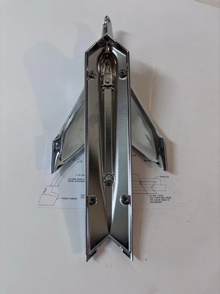 NEW Chevrolet 1954 1955 First Series Accessory hood ornament 3100 pickup truck