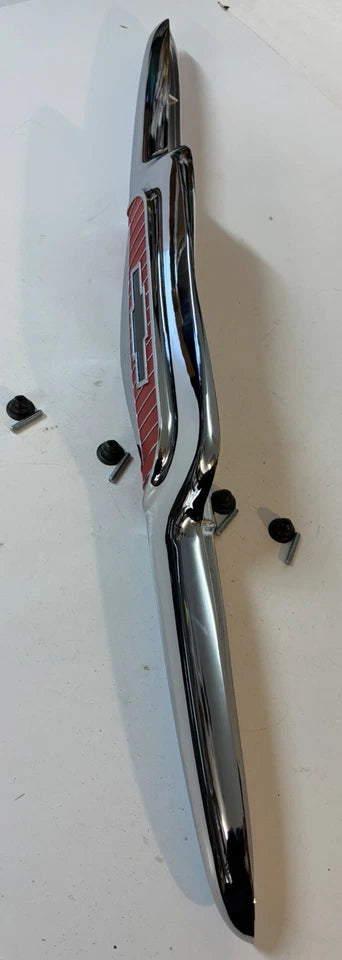NEW 1956 1957 Chevrolet Pickup Truck V8 Hood Emblem 3725691 Ornament