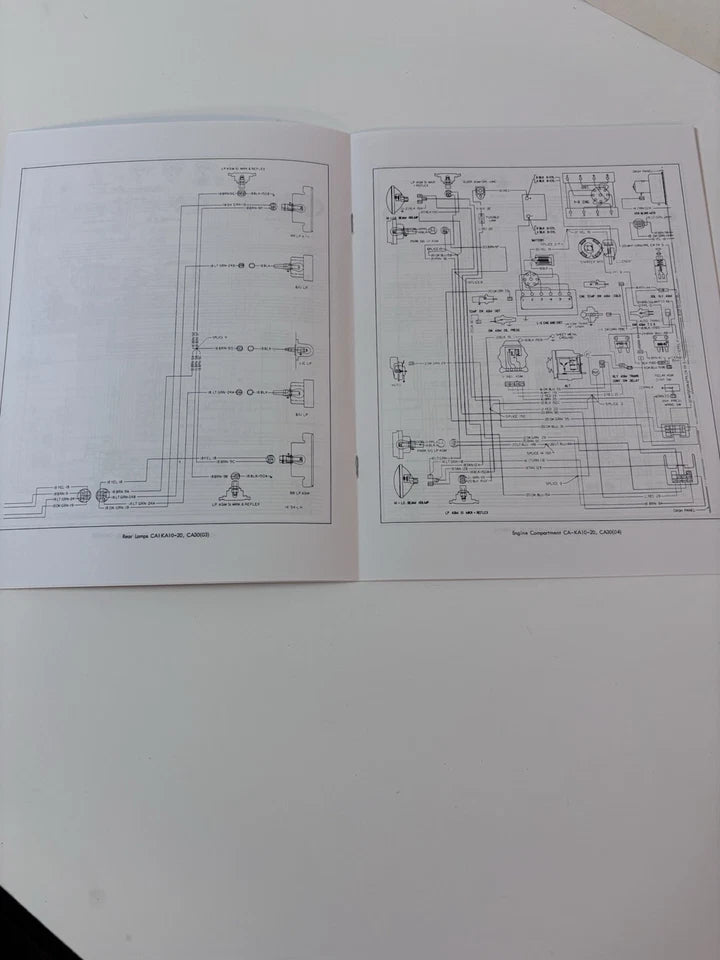 1971 Chevrolet Truck All Models Wiring Diagrams Manual