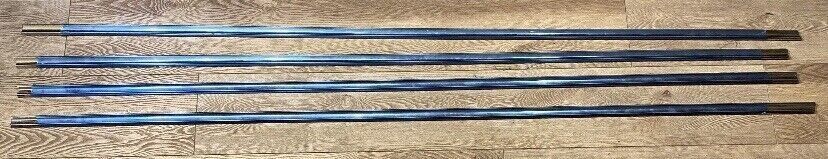 1957 1958 CHEVY CAMEO TRUCK STAINLESS STEEL BED SIDE MOLDING Show CONDITION 4 Pc