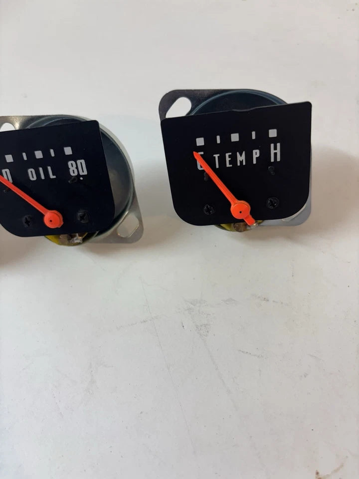 New Stock 1956 Ford pickup Truck original dash gauge Set Fuel Temp Oil Battery